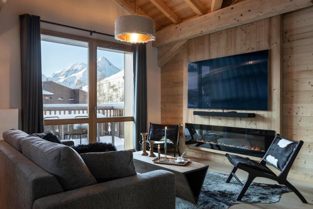 Terresens - Neige Et Soleil Aparthotel Les Deux Alpes Exteriör bild